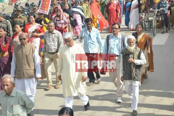 â€˜Have to create pressure on BJP Govt from all sides, just like mustard seeds are squeezed brutally to bring out the oilâ€™ : Manik Sarkar